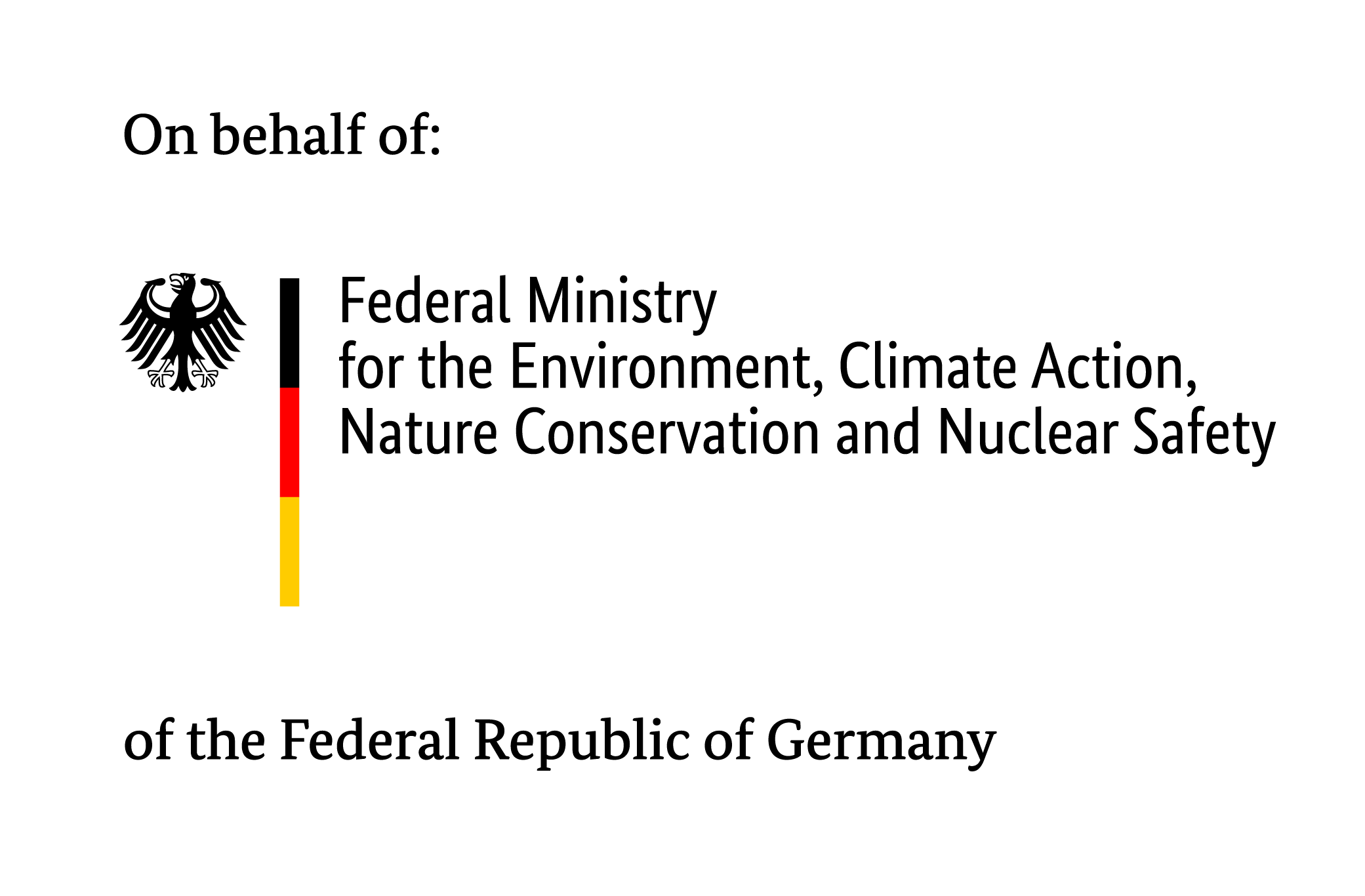 German Federal Ministry support